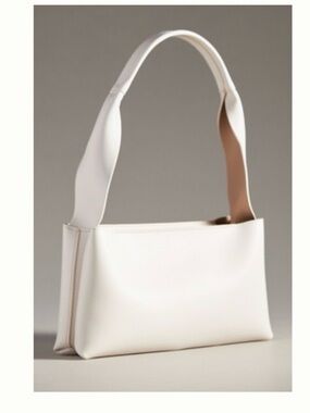 Anthropologie White Shoulder Bag
